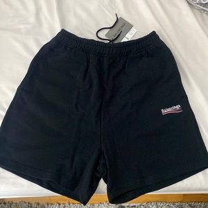 Balenciaga shorts size XS. Runs big as usual if you’re familiar with the brand